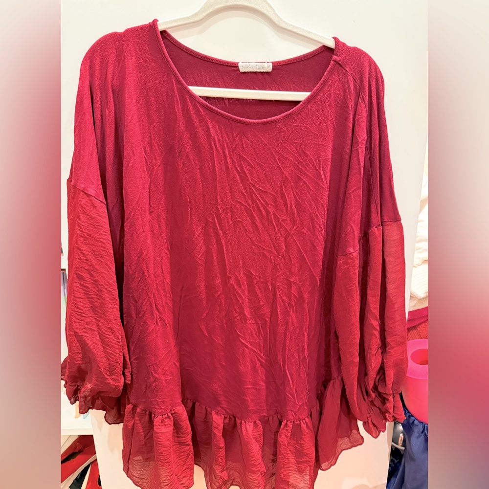 Pebble and stone blouse